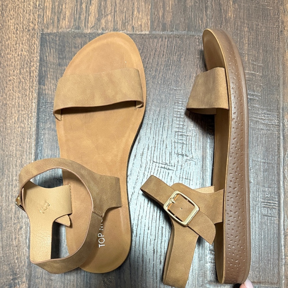 Top Moda Women's Tan Sandals